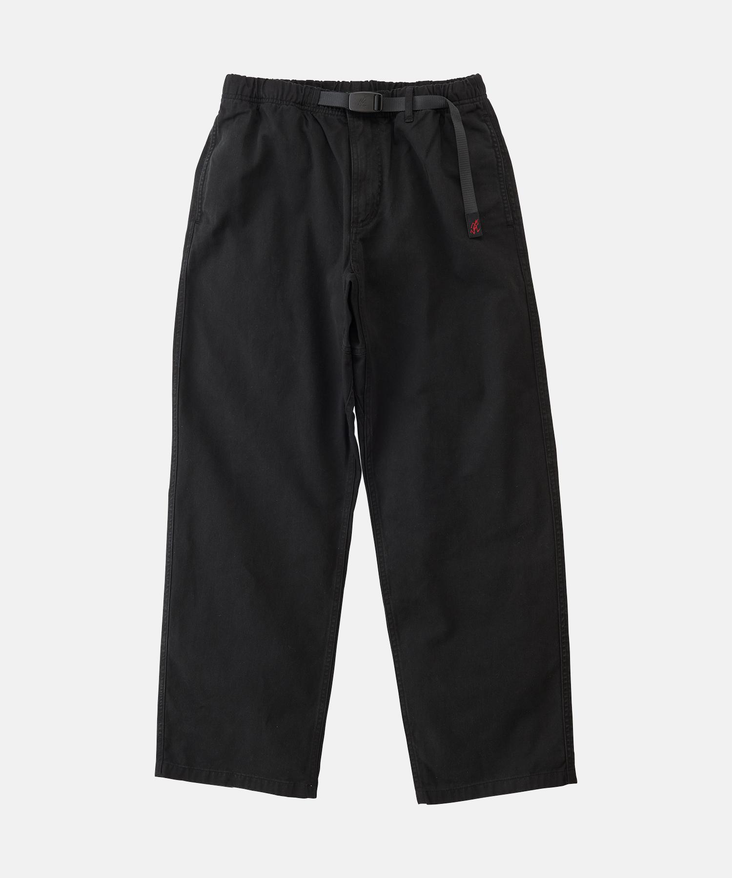 Gramicci Pant Straight Fit Herren Hose Bio Baumwolle schwarz